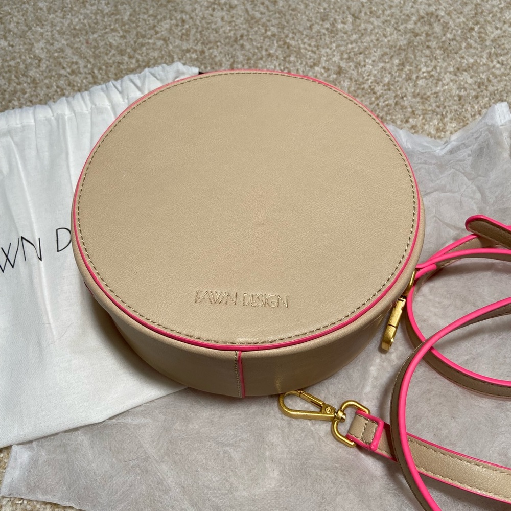 Fawn Design Neon Pink Circle Bag- Limited Edition